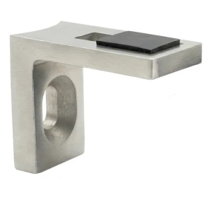 Stiklo laikiklis 40x35x20 mm AISI304 sistema 42,4 satinas