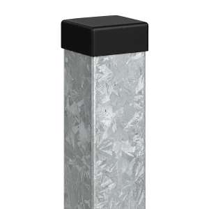 Tvoros stulpas 80x80x2 mm. ilgis 2 m cinkuotas