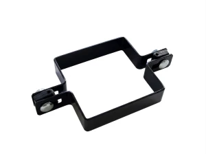 Tarpinė tvirtinimo jungtis tvoros panelių 100x100 mm juoda