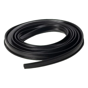 Kozza – EPDM sandarinimo tarpinė aliuminio stiklo laikikliui 16–17,52 mm, 5 m, juoda