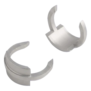 Kozza balustrados jungtis apvaliam turėklui fi 40 mm – 180° stiklui 16–21,52 mm