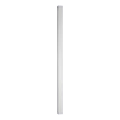 Kozza KB5000 – pilnas prancūziškas aliuminio balkonas H1100 mm, stiklas 16–17,52 mm, matinis anodas 000-851 (2)
