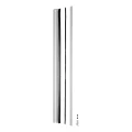 Kozza KB5000 – pilnas prancūziškas aliuminio balkonas H1100 mm, stiklas 16–17,52 mm, matinis anodas 000-851 (4)