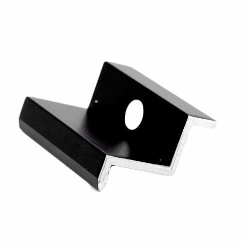 Galinis Spaustukas H30 Aliuminio 6060 Skylė M8 Anoduota PV-03-02