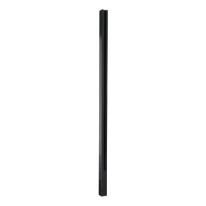 Kampo stulpelis turėklui 45x45x1283mm stiklas 8,72mm tamsiai pilkas Kozza KR7500