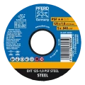 PFERD EHT 125-1,0 PSF Steel – pjovimo diskas plienui 125 x 1,0 mm 000-946 (2)