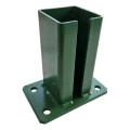 Pagrindas tvoros stulpui 80x80 mm 8 mm žalias 000-787 (4)