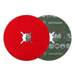 PFERD ceramikinis pluoštinis diskas XF870 125 mm P60 – 50 vnt. pakuotė