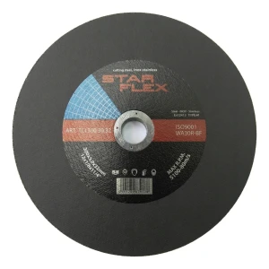 Starflex – pjovimo diskas plieno ir INOX 300×3,0 mm anga 32 mm tipas 41