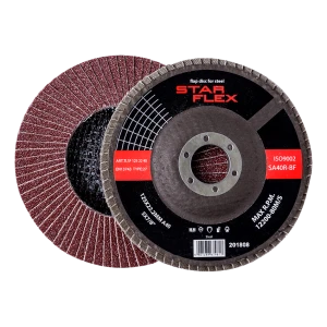 Star Flex žiedlapinis diskas plienui T29 125 mm grūdėtumas 40