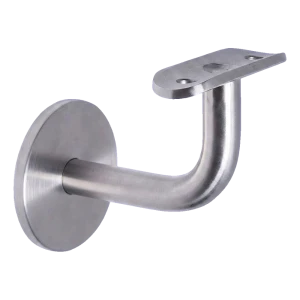 Sienos laikiklis turėklų balustradai 42,4 mm – nerūdijantis plienas AISI 304 satinas