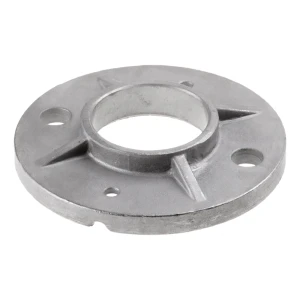 Montažinė flanšinė koja turėklams ⌀42,4 mm – plieninė su angomis