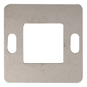 Montažinė turėklų plokštė 80×80 mm AISI304 sistema 40×40 neapdoroto paviršiaus